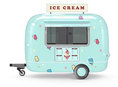 Buy ice-cream food truck